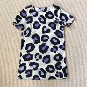 Multi cheetah shift dress